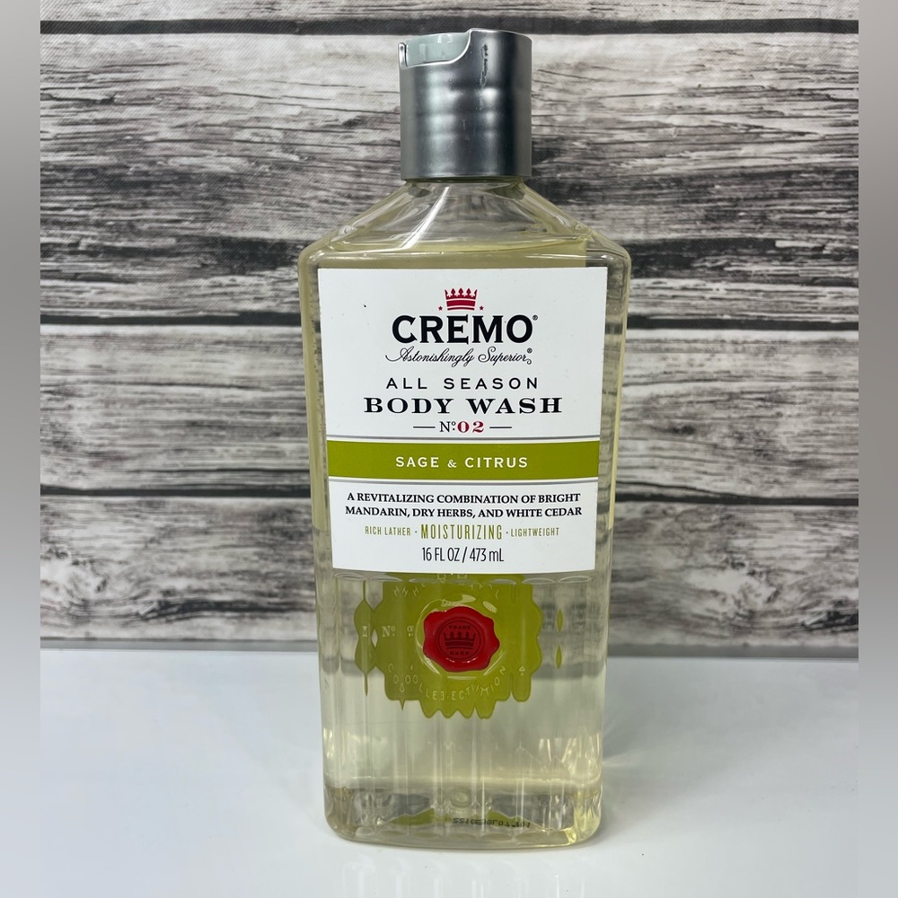 Cremo Sage & Citrus Body Wash